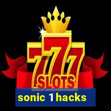 sonic 1 hacks - sonic retro